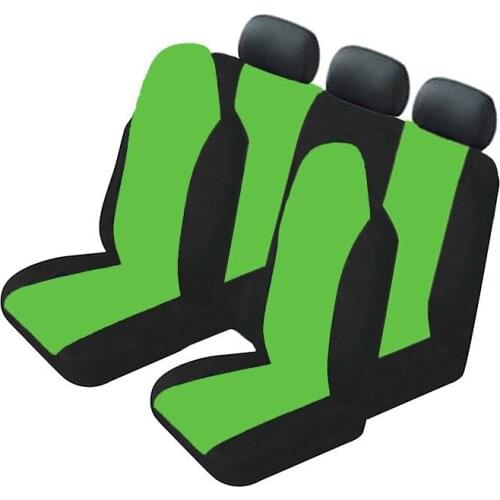 Universal Car Seat Cover Set 7Pcs Front/Back Seat Headrest Protector Cover Auto Car Accessories Ventilation and dust