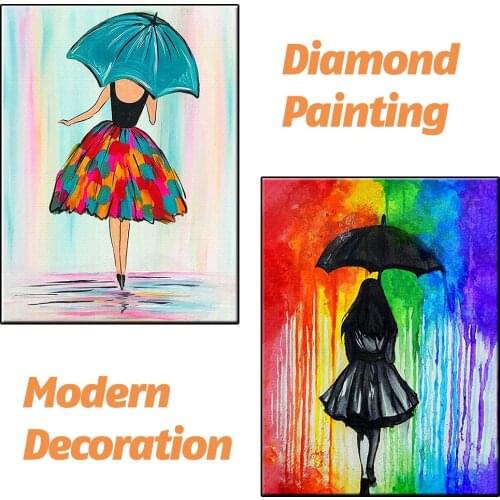 5D Diamond Painting Kits for Adults DIY Full Drill Ballet Girl Diamond Art Paint With Diamond For Home Modern Wall Decor Gift