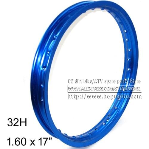 1.60x 17 inch 32 Spoke holes Front Rims Hub Ring Aluminum Alloy Wheel Circle for KLX CRF KTM Kayo Apollo BSE Pit Bike Dit Bike