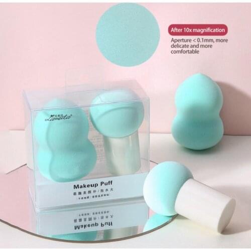 Beauty Egg Set Makeup Sponge Puff Beauty Egg Face Foundation Powder Cream Sponges Cosmetic Sponge Egg Tool Wet and Dry Use