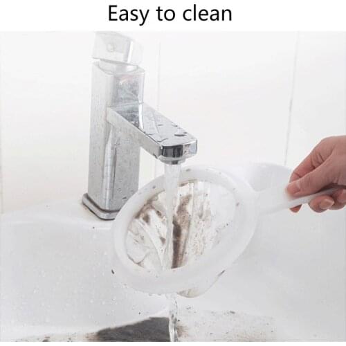 Reusable Nylon Super Fine Colander Mesh Sieve Strainer Handle for Honey Soymilk