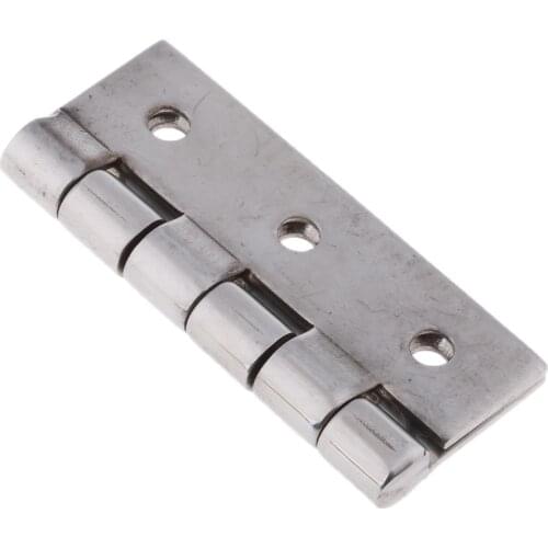 Marine Boat Stainless Steel 316 Polished Cabinet Deck Door Hinge 60 x 42mm