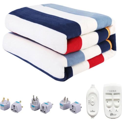 Electric Heated Blanket Double 220v Heater Bed Thermostat Soft Electric Mattress Heating Blankets Warmer Heater Carpet 180cm
