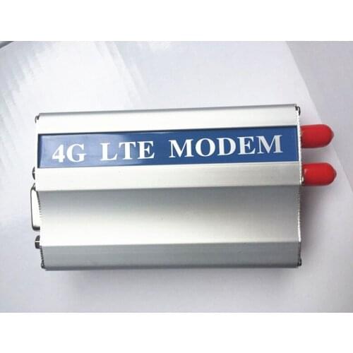 RS232 + Mini USB industrial wireless m2m 4g lte modem sim7100C support tcpip data transfer