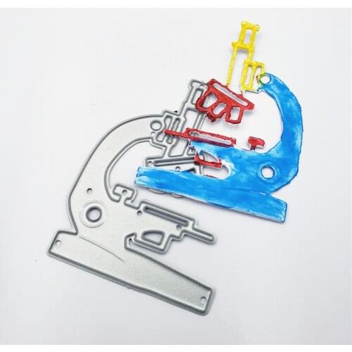 Microscope Embossing Mould Cutting Dies Scrapbooking Steel Die Knife Die Carbon Steel Embossing Cutting Die