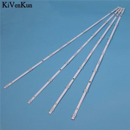 TV LED Backlight Strips For Techwood 43282DLB 43DL282 LED Bars Kit Bands 17DLB43VLXR1 LB43007 V0_04_38S Ruler VES430UNDL-2D-N01