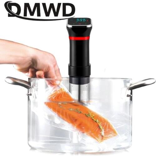 Vacuum Sous Vide Food Cooker Stainless Steel Thermal Immersion Circulator Temperature Timer LCD Digital Cooking Slow Processor