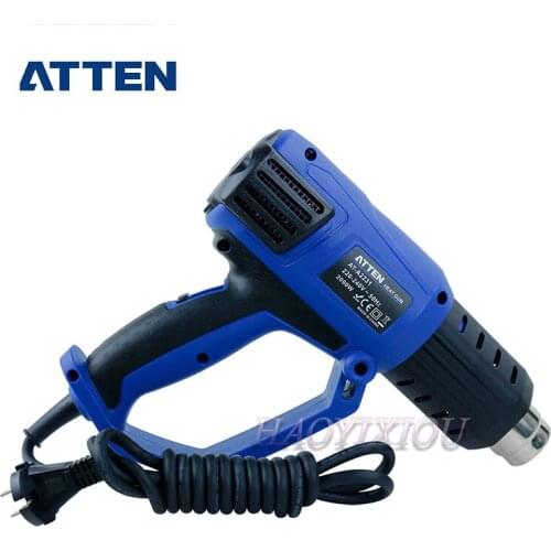ATTEN AT-A2231 handheld hot air gun small plastic welding torch car film baking gun heating hair dryer