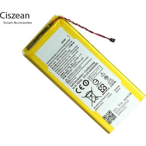 1x 3000mAh GA40 Replacement Li-Polymer Battery For Motorola Moto G4 Plus XT1625 XT1622 XT1644 XT1643 GA40 GA 40 Battereis