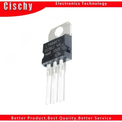 10PCS L7908CV TO220 L7908 TO-220 7908 LM7908 MC7908 new and original IC
