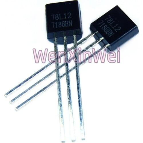 20PCS 78L05 78L09 78L12 78L15 79L05 79L09 79L12 79L15 Triodes de Regulador de Tensão