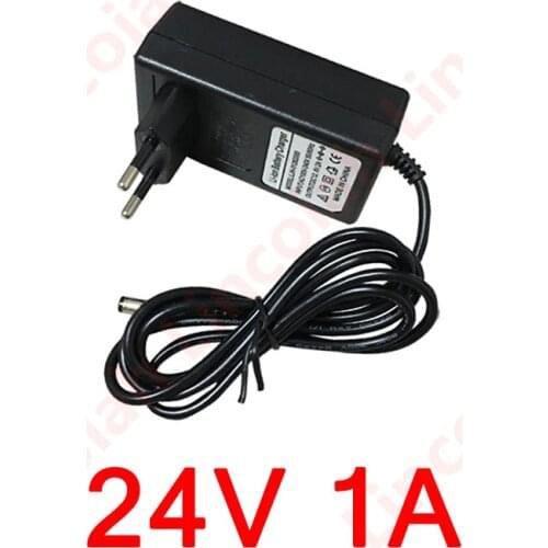 24V 1A 1000MA AC-DC Power Adapter For Vileda M-488A Cleaning Robot SB35 24 V Volt Power Supply Adaptor with Charger Cable Cord