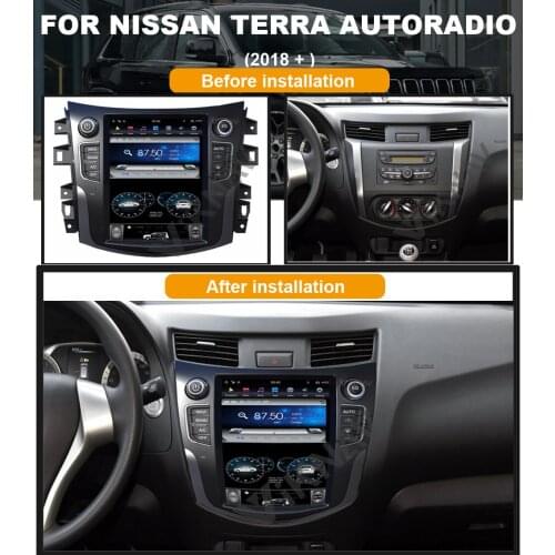 Android vertical screen car DVD Player For-Nissan Terra autoradio 2018+ multimedia player head unit tape recorder GPS navigation