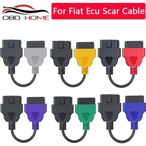 OBD2 Car accessories Connector For FiatECUScan Adapter MultiECUScan ABS Airbag obd2 scanner Diagnostic cable for Fiat ECU Scan