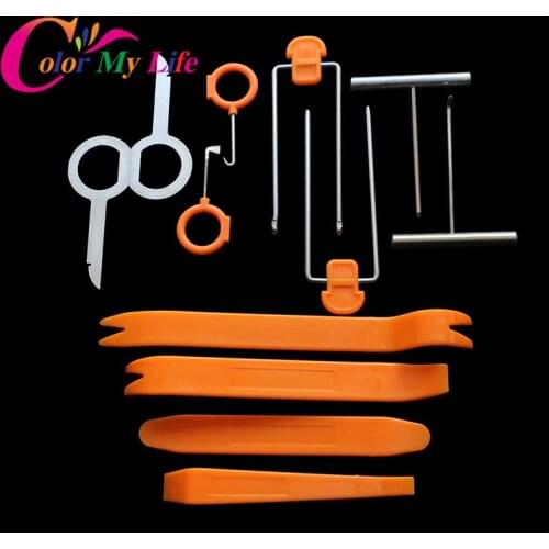 12 Pcs/Set Auto Car Pry Kit Repair Tool for Ford Focus 2 3 4 Mondeo Ecosport Fiesta Kuga Escape Explore Edge Everest Accessories