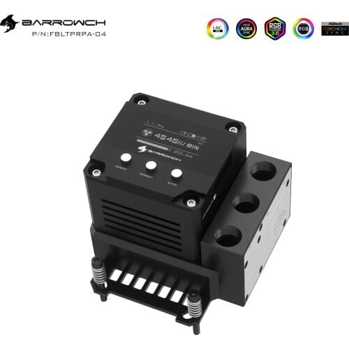 Barrowch INTEL/AMD/X99/X299 platform POMCPU cold head pump box integrated FBLTPRP-04