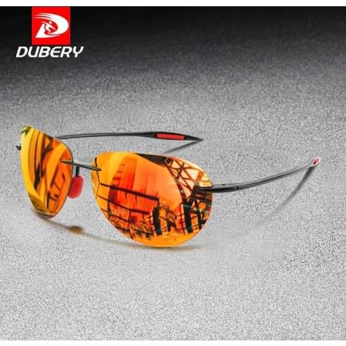 DUBERY Brand Mens Casual Sunglasses Suitable For Fishing Traveling Driving Outdoor Glasses UV400 Anti UV Lenses D132