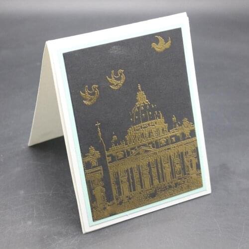 DABOXIBO Housing Construction Clear Stamps Mold For DIY Scrapbooking Cards Making Decorate Crafts 2020 NEW Arrival