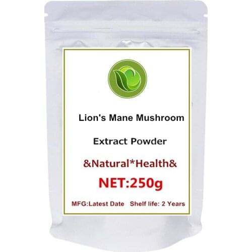 Pure Lions Mane Mushroom Powder 60% Polysaccharides Non-GMO