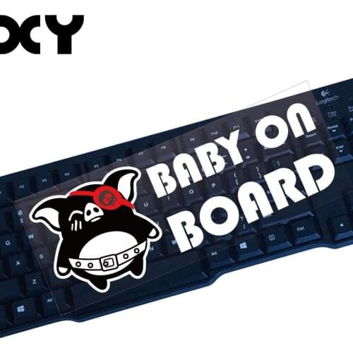 Baby On Board Vinyl Decal Waterproof Stickers Funny Cute Automobiles Sticker Drop Shipping