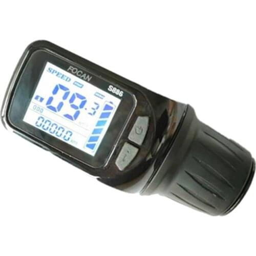 FENGCHANG E-bike LCD Display Panel Thumb Throttle handle handlebar Electric Bicycle Scooter S886