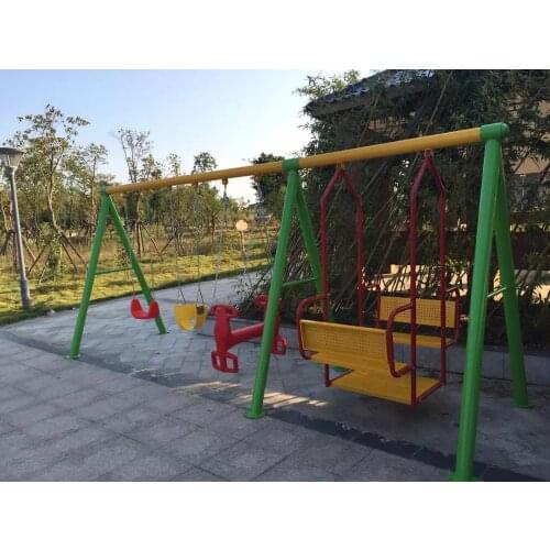 Outdoor baby swing chair playground childrens plastic slide garden toys seat kids monkey bars set children child swing nest Q70
