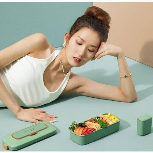 800ml Microwave Lunch Box Mini Portable Vacuum Preservation Bento Box Food Container Healthy Lunch Bento Boxes with Vacuum Pump