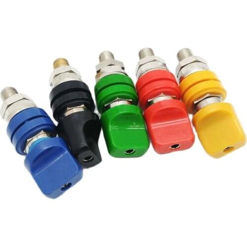 JXZ type M10 10mm High Current copper binding post for inverter Power supply with 4mm banana socket 1pcs