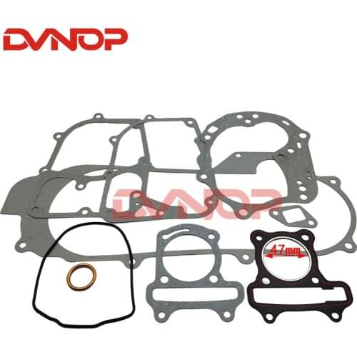 Motorcycle Complete Full Gasket Kit Gasket Set For GY6-80 GY6 80 80cc 139QMA 139QMB 47mm Engine Spare Parts