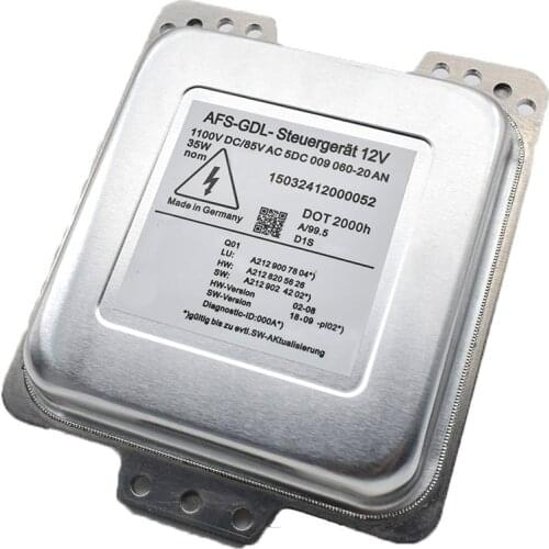 NEW Xenon HID Ballast Ignitier Headlight Control Unit D1S Ballast 5DC009060-20 For Mercedes E Class W212 2010 2011 2012 2013