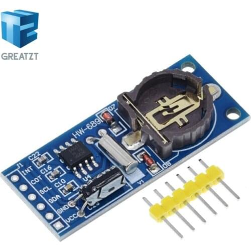 GREATZT PCF8563 RTC Board PCF8563 Real Time Clock Module I2C Interface 3.3V for Arduino