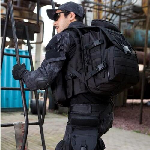 40L Capacity Man Army Tactical Backpacks Military Assault Bags Outdoor Pack For Trekking Camping Hunting Mountain climbing Bag