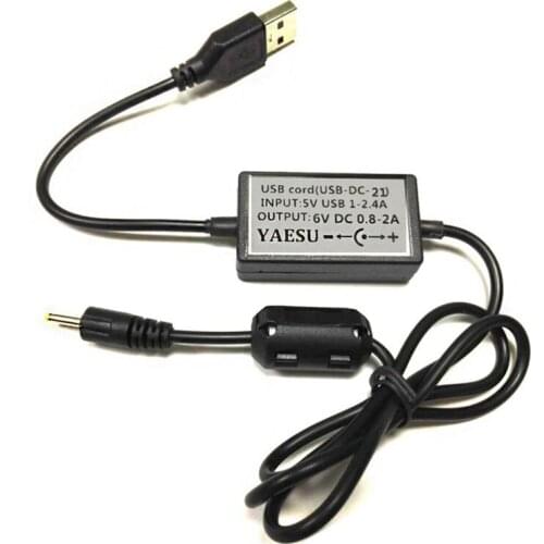 Usb Cable Charger For Yaesu Radio Vx-1R Vx-2R Vx-3R Radio Usb-Dc-21