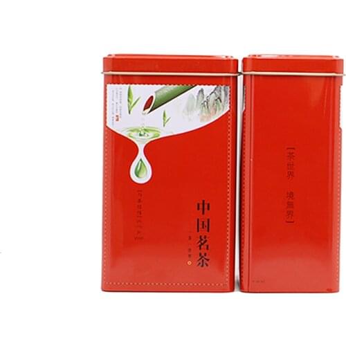 Xin Jia Yi Packaging Tea Tin Box Sliding Metal Tin Box CMYK Glossy Print Wholesale Gift Universal Coffee Big Tin Box Container