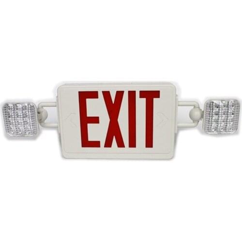 2W Two Heads Emergency Light Safety Lamp Home Shopping Mall Emergency Light