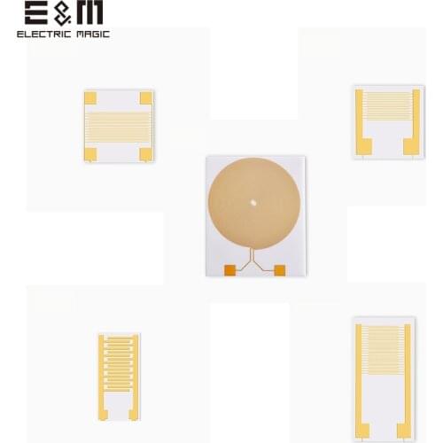 5Pcs Biosensor Interdigital Electrode Interdigital Etched Array Microelectrode Ceramic Electrode Finger Electrode Sensor