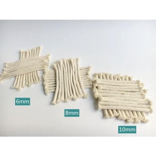 50 pcs Alcohol lamp wick lamp furnace cotton wick 15cm 6mm/8mm/10mm