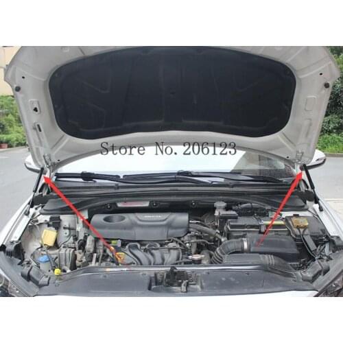 ACCESSORIES CAR BONNET HOOD GAS SHOCK STRUT LIFT SUPPORT CAR STYLING For Hyundai Elantra 2015 2016 2017 2018 2019