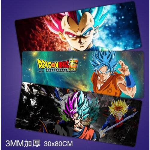 Anime DRAGON BALL Son Goku Mouse Pad Gaming Mat Computer Desk Padmouse Keyboard Mouse Accessories Rubber Pad Christmas Gift