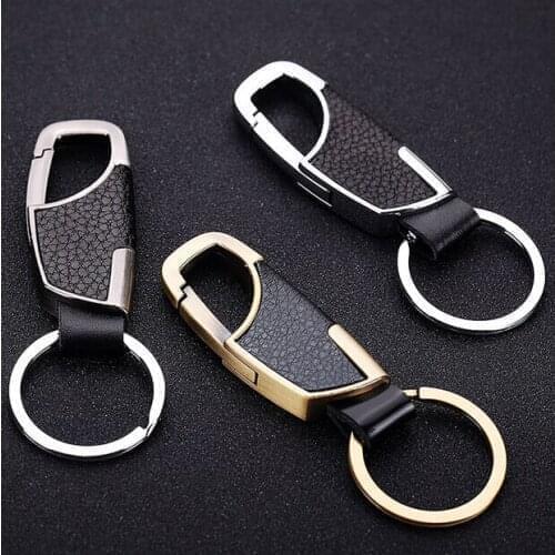 Car-Styling Metal Key Ring Cowhide KeyChain For Lifan all Model X60 CEBRIUM 320 330 520 620 720 820