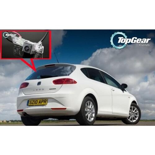 Car Camera For SEAT Leon MK2 2009~2012 High Quality Rear View Back Up Camera For Top Gear Friends to Use | CCD With RCA