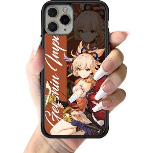 Genshin Impact Yoimiya Phone Case for iPhone 12 mini 11 pro XS Max X XR 6 7 8 plus SE20 High quality TPU silicon cover