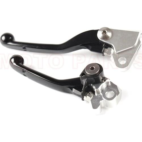 Dirt Bike Pivot Brake Clutch Levers hand grip Handbrake For YZ125/250 YZ250F YZ426F/450F KX250/450F FOR RM