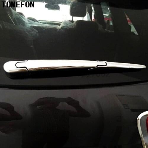 For Kia Sorento L 2015 abs Chrome Car Rear Windshield Wiper Cover Tail Rain Wiper Trim Protective Accessories