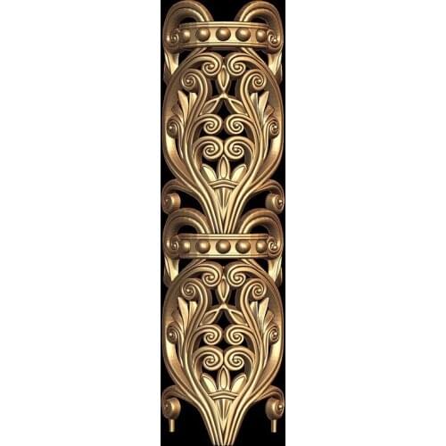 Home decor 3D model in STL format file for CNC engraving carving work in ArtCAM Aspire hollow out Carved pattern decor