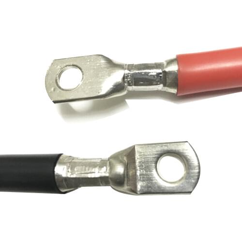 7AWG Battery Cable Wire WithConnector Terminal Crimping High Voltage Sheathed Car Electric Car Battery Power Cord Copper Nose