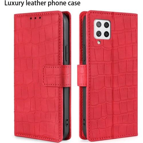 Leather case For Samsung A42 6.6 Flip Cover Coque Card Slots Magnetic Wallet Cards Stand A42 Retro PU luxury