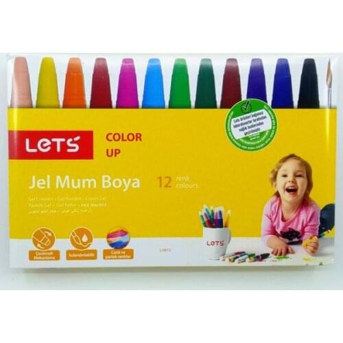 LETS 12 COLOR GEL CANDLE PAINT