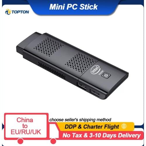 TOPTON Intel Mini PC Stick Quad-Core Celeron N4100 4GB/8GB LPDDR4 128G/256G eMMC 5.1 AC WiFi Bluetooth HDMI2.0 Windows 10 Linux