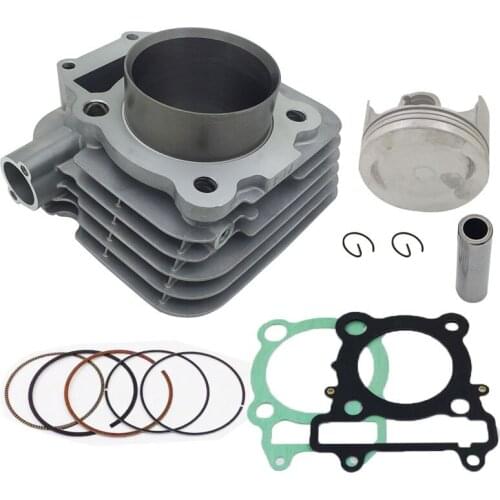 NEW Motorcycle Rebuild Cylinder Kit 74mm Bore for YAMAHA YBR250 2007 2009 XT250 1YB 2013-2015 Engine Parts